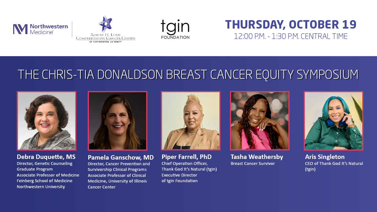 The Chris-Tia Donaldson Breast Cancer Equity Symposium