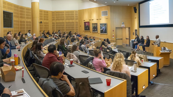 participants attend an educational event