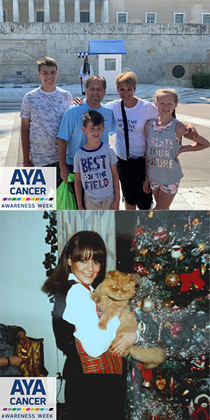 snapshots of young adult cancer survivor Tina