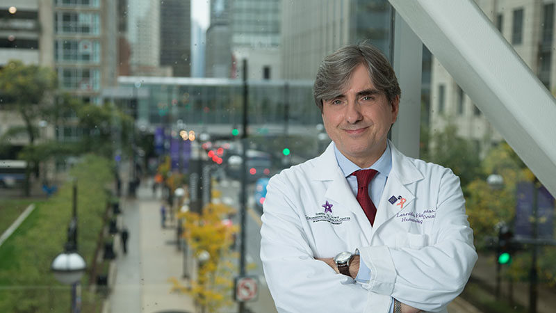 Leonidas Platanias, MD, PhD, Director of the Lurie Cancer Center