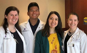 Members of the supportive oncology staff