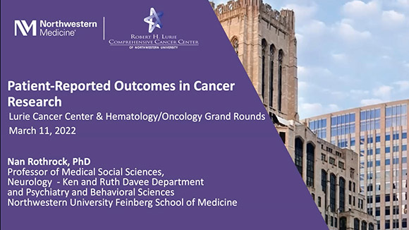 Patient-Reported Outcomes in Cancer Research