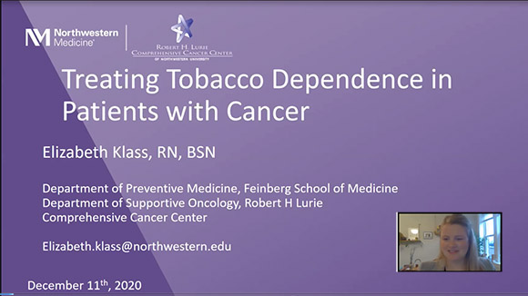 Treating Tobacco Dependence in Patients with Cancer