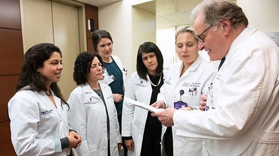 Healthcare team consulting together